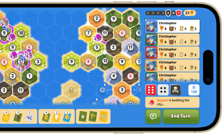 Colonist: Play Settlers of Catan Alternative - Free Online Game